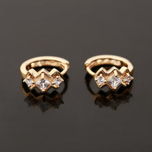 Load image into Gallery viewer, Brand Vintage Gold Hoop Earrings