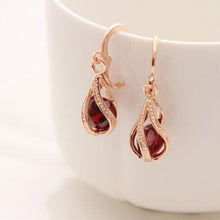 Load image into Gallery viewer, Water Drop Style Drop Earrings