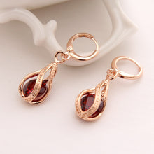 Load image into Gallery viewer, Cubic Zirconia Drop Earrings