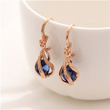 Load image into Gallery viewer, Cubic Zirconia Drop Earrings