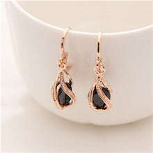 Load image into Gallery viewer, Cubic Zirconia Drop Earrings