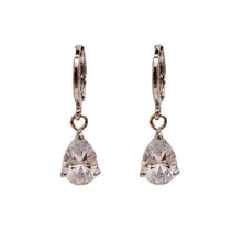 Load image into Gallery viewer, Cubic Zirconia Drop Earrings