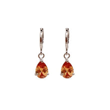Load image into Gallery viewer, Cubic Zirconia Drop Earrings