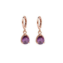 Load image into Gallery viewer, Cubic Zirconia Drop Earrings