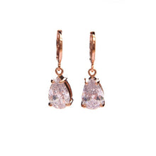 Load image into Gallery viewer, Cubic Zirconia Drop Earrings