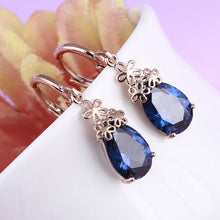 Load image into Gallery viewer, Jewelry Wedding Gold Dangle Drop Earrings