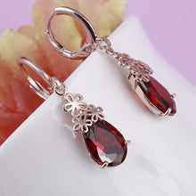 Load image into Gallery viewer, Jewelry Wedding Gold Dangle Drop Earrings