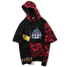Load image into Gallery viewer, Harajuku Streetwear Hooded Tshirts