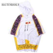 Load image into Gallery viewer, Streetwear Hooded Tshirt