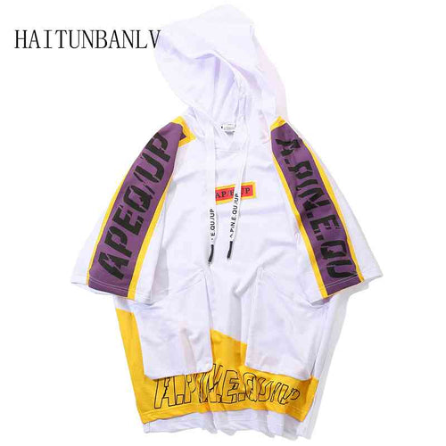 Streetwear Hooded Tshirt