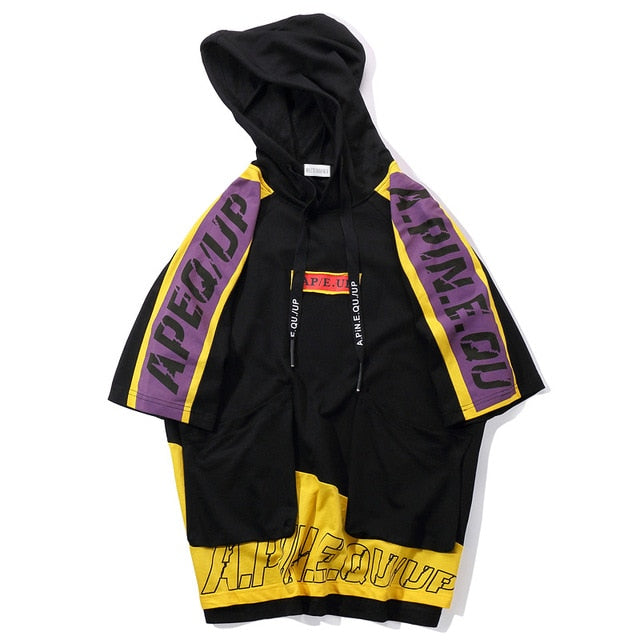Streetwear Hooded Tshirt